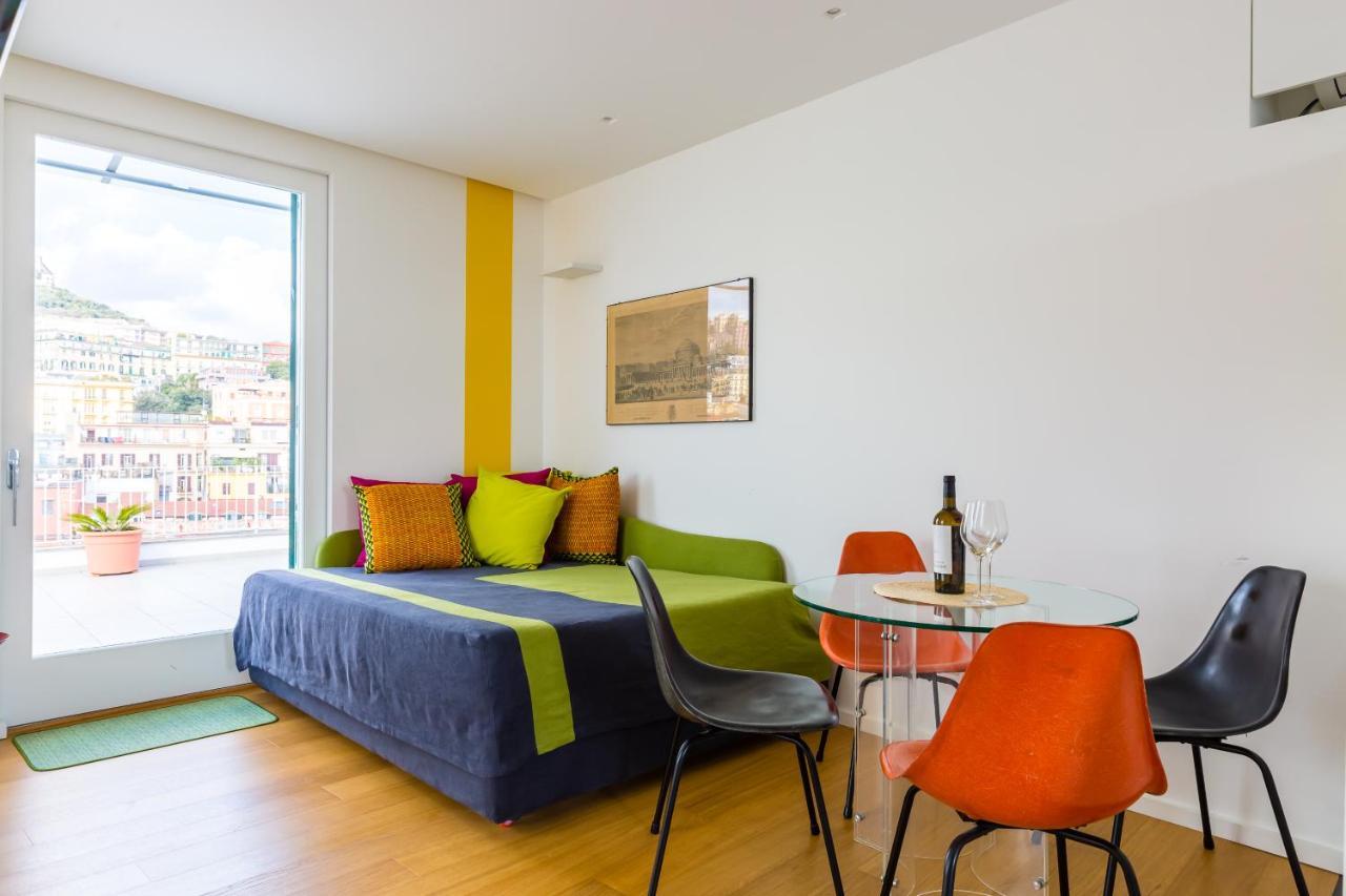 Appartement Seaview Terrace 360°& Elegant Loft à Naples Extérieur photo