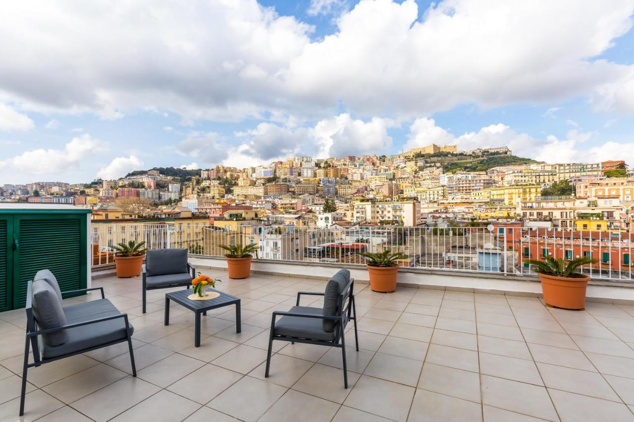 Appartement Seaview Terrace 360°& Elegant Loft à Naples Extérieur photo
