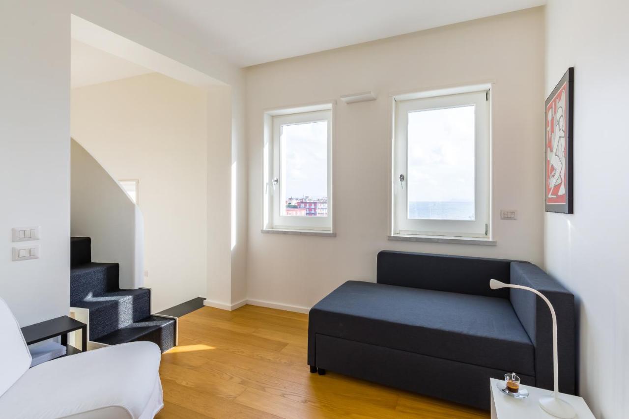 Appartement Seaview Terrace 360°& Elegant Loft à Naples Extérieur photo