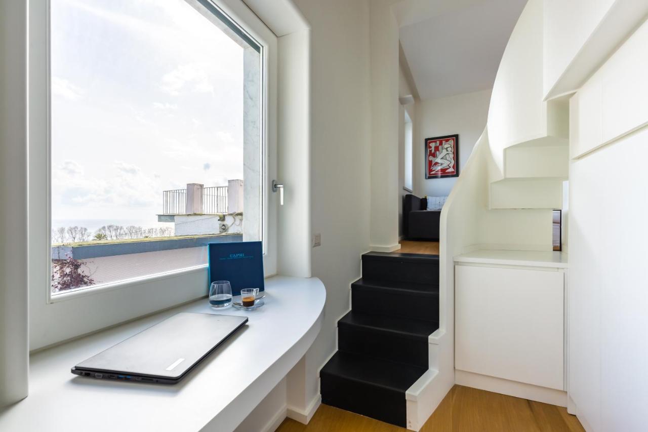 Appartement Seaview Terrace 360°& Elegant Loft à Naples Extérieur photo