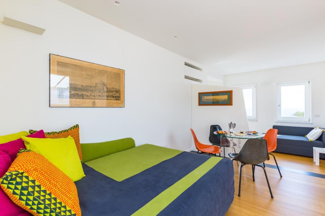 Appartement Seaview Terrace 360°& Elegant Loft à Naples Extérieur photo