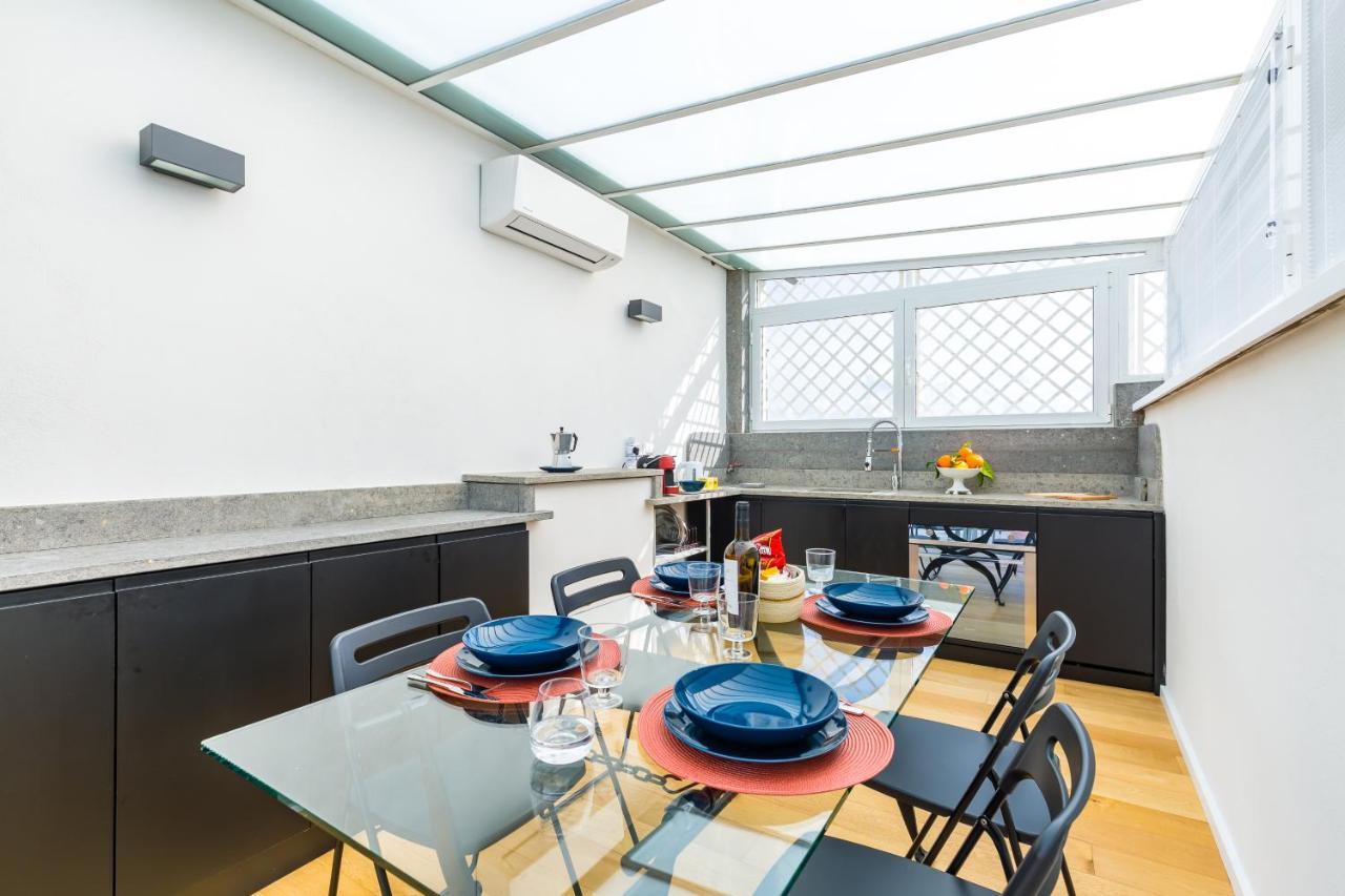 Appartement Seaview Terrace 360°& Elegant Loft à Naples Extérieur photo