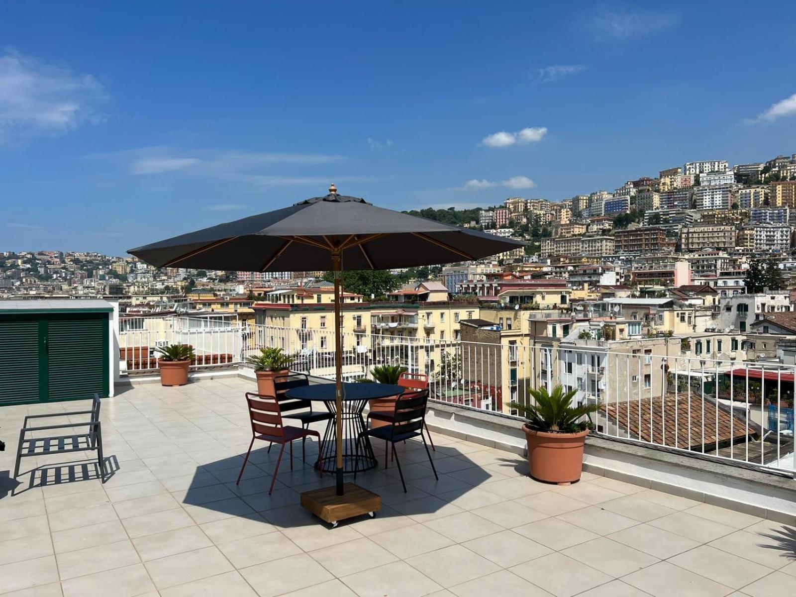 Appartement Seaview Terrace 360°& Elegant Loft à Naples Extérieur photo
